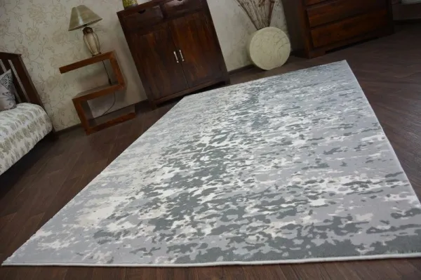 Dywany Lusczow Kusový koberec BEYAZIT Diga sivý, veľkosť 80x150