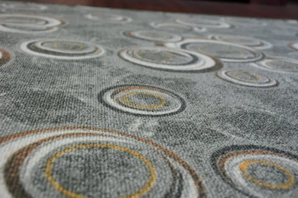 Dywany Lusczow Kusový koberec DROPS Bubbles zelený, veľkosť 100x200