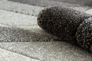 Dywany Lusczow Kusový koberec FEEL DIAMANT sivý, veľkosť 80x150