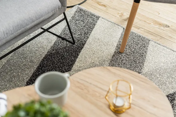 Dywany Lusczow Kusový koberec FEEL DIAMANT sivý, veľkosť 80x150