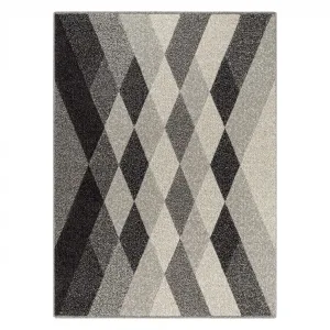 Dywany Lusczow Kusový koberec FEEL DIAMANT sivý, veľkosť 80x150