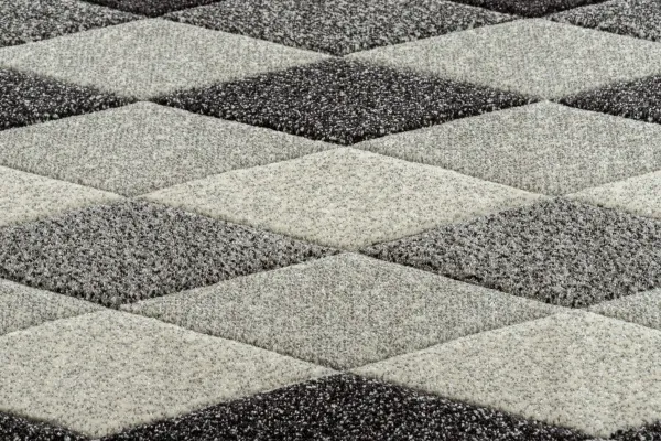 Dywany Lusczow Kusový koberec FEEL DIAMANT sivý, veľkosť 80x150