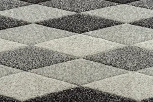 Dywany Lusczow Kusový koberec FEEL DIAMANT sivý, veľkosť 80x150