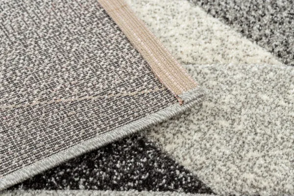 Dywany Lusczow Kusový koberec FEEL DIAMANT sivý, veľkosť 80x150