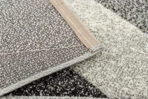 Dywany Lusczow Kusový koberec FEEL DIAMANT sivý, veľkosť 80x150
