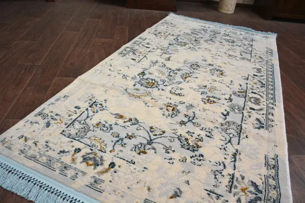 Dywany Lusczow Kusový koberec MANYAS Inga krémovo-zlatý, veľkosť 80x150