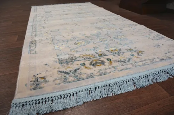 Dywany Lusczow Kusový koberec MANYAS Inga krémovo-zlatý, veľkosť 80x150