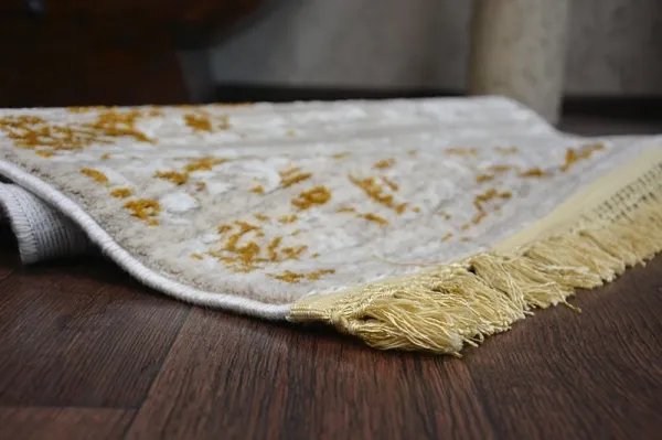Dywany Lusczow Kusový koberec MANYAS Xia hnedo-krémový, veľkosť 80x150