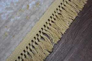 Dywany Lusczow Kusový koberec MANYAS Xia hnedo-krémový, veľkosť 80x150