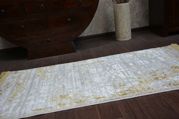 Dywany Lusczow Kusový koberec MANYAS Xia hnedo-krémový, veľkosť 80x150