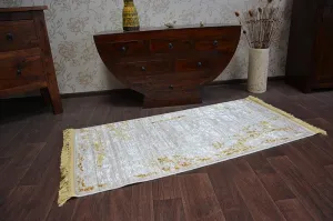 Dywany Lusczow Kusový koberec MANYAS Xia hnedo-krémový, veľkosť 80x150