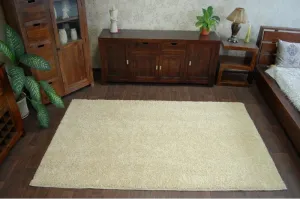 Dywany Lusczow Kusový koberec SHAGGY Izebelie 5 cm cesnakový, veľkosť 60x100