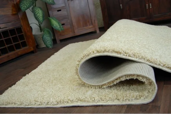 Dywany Lusczow Kusový koberec SHAGGY Izebelie 5 cm cesnakový, veľkosť 60x100