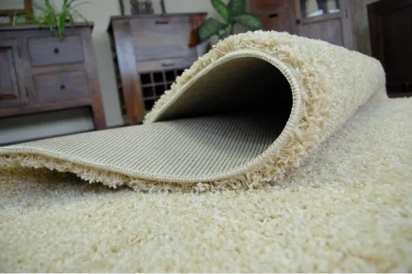 Dywany Lusczow Kusový koberec SHAGGY Izebelie 5 cm cesnakový, veľkosť 60x100