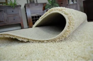 Dywany Lusczow Kusový koberec SHAGGY Izebelie 5 cm cesnakový, veľkosť 60x100
