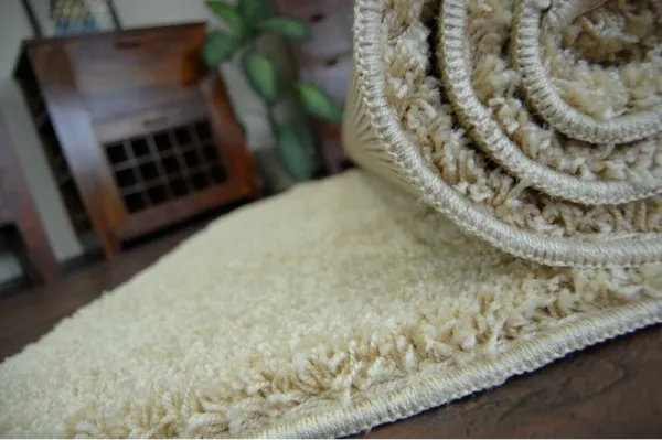 Dywany Lusczow Kusový koberec SHAGGY Izebelie 5 cm cesnakový, veľkosť 60x100