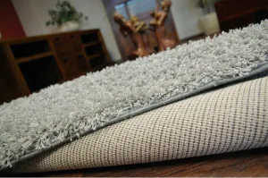 Dywany Lusczow Kusový koberec SHAGGY Izebelie 5 cm sivý, veľkosť 60x100