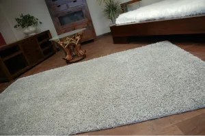 Dywany Lusczow Kusový koberec SHAGGY Izebelie 5 cm sivý, veľkosť 60x100