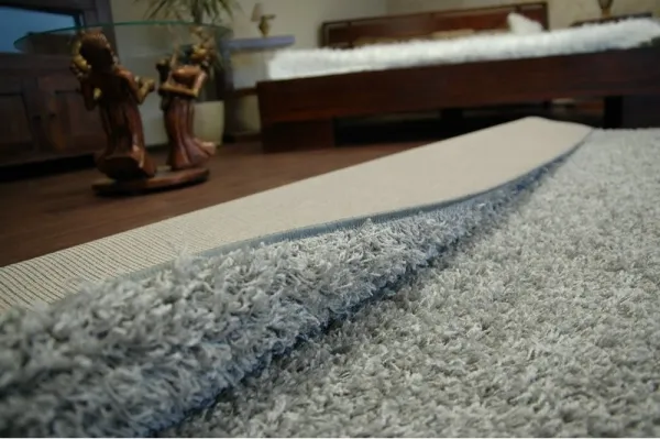 Dywany Lusczow Kusový koberec SHAGGY Izebelie 5 cm sivý, veľkosť 60x100
