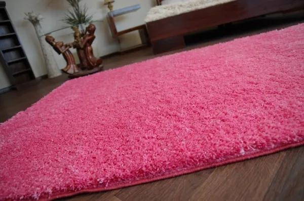 Dywany Lusczow Kusový koberec SHAGGY Izebelie 5cm ružový, veľkosť 60x100