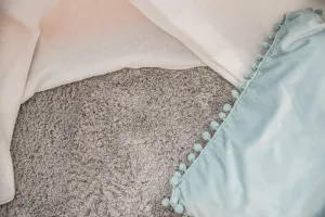 Dywany Lusczow Kusový koberec SHAGGY MICRO strieborný, veľkosť 60x100