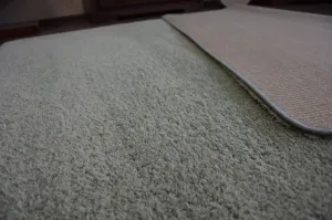 Dywany Lusczow Kusový koberec SHAGGY MICRO zelený, veľkosť 240x330