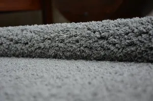 Dywany Lusczow Kusový koberec SHAGGY MICRO antracit, veľkosť 60x100