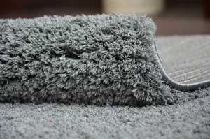 Dywany Lusczow Kusový koberec SHAGGY MICRO antracit, veľkosť 60x100