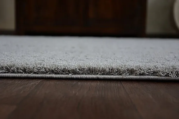 Dywany Lusczow Kusový koberec SHAGGY MICRO strieborný, veľkosť 60x100