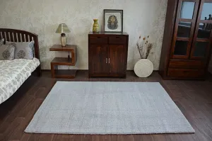 Dywany Lusczow Kusový koberec SHAGGY MICRO strieborný, veľkosť 60x100