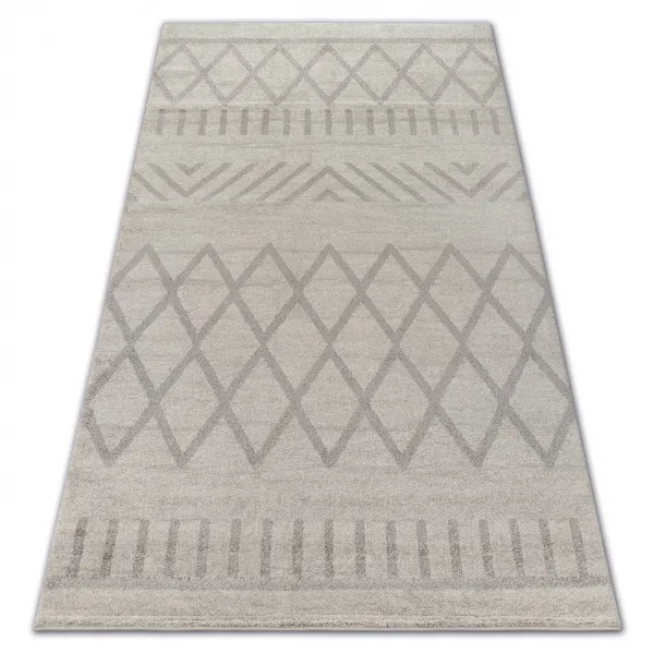 Dywany Lusczow Kusový koberec SOFT BOHO krémovo-béžový, veľkosť 120x170