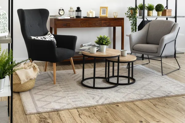 Dywany Lusczow Kusový koberec SOFT BOHO krémovo-béžový, veľkosť 120x170