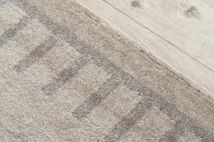 Dywany Lusczow Kusový koberec SOFT BOHO krémovo-béžový, veľkosť 120x170