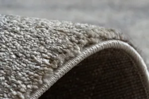 Dywany Lusczow Kusový koberec SOFT ETNO hnedý, veľkosť 180x270