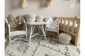 Dywany Lusczow Kusový shaggy koberec BERBER FEZ krémový, veľkosť 60x250