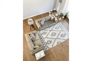 Dywany Lusczow Kusový shaggy koberec BERBER FEZ krémový, veľkosť 60x250