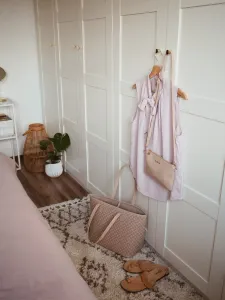 Dywany Lusczow Kusový shaggy koberec BERBER FEZ krémový, veľkosť 60x250