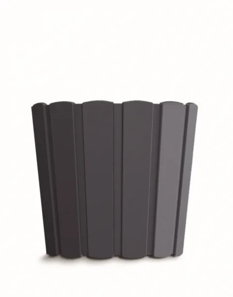 Prosperplast Kvetináč Boarde basic antracit, varianta 23,9 cm
