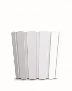 Prosperplast Kvetináč Boarde basic biely, varianta 23,9 cm