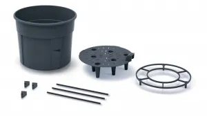 Prosperplast Kvetináč na pestovanie paradajok GROWER antracit, varianta 39,2 cm