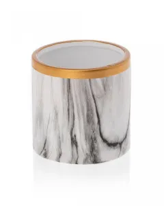 HowHomely Kvetináč Sona 11 cm mramor