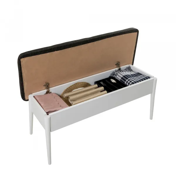 Lavica Vina Bench Anthracite, White