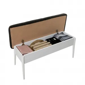 Lavica Vina Bench Anthracite, White
