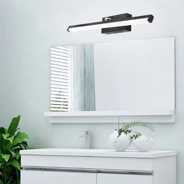 TooLight LED kúpeľňové svietidlo nad zrkadlo 12W 50CM APP373-1W čierna