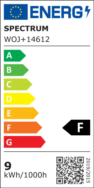 Spectrum LED LED žárovka GLS 9W E27 230V studená bílá