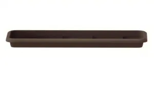 Prosperplast Miska pod truhlík UNIVERSAL tmavo hnedá, varianta 56,7 cm