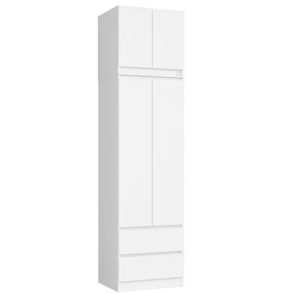 Ak furniture Nadstavec pre skrinku Star 60 cm biely