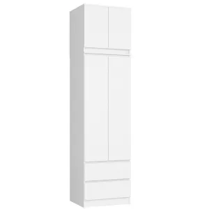 Ak furniture Nadstavec pre skrinku Star 60 cm biely