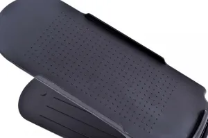 Nastaviteľný držiak organizéra na topánky čierny