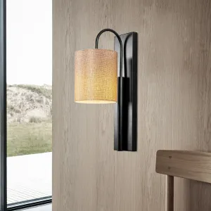 Opviq Nástenná lampa Baston II čierna/béžová